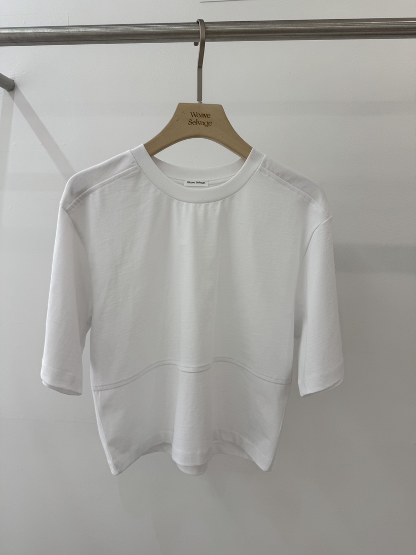 WEAUE SELVAGE韓國直郵女士新品推薦職業時尚熱賣真品T恤Weave SelvageT恤圖色1