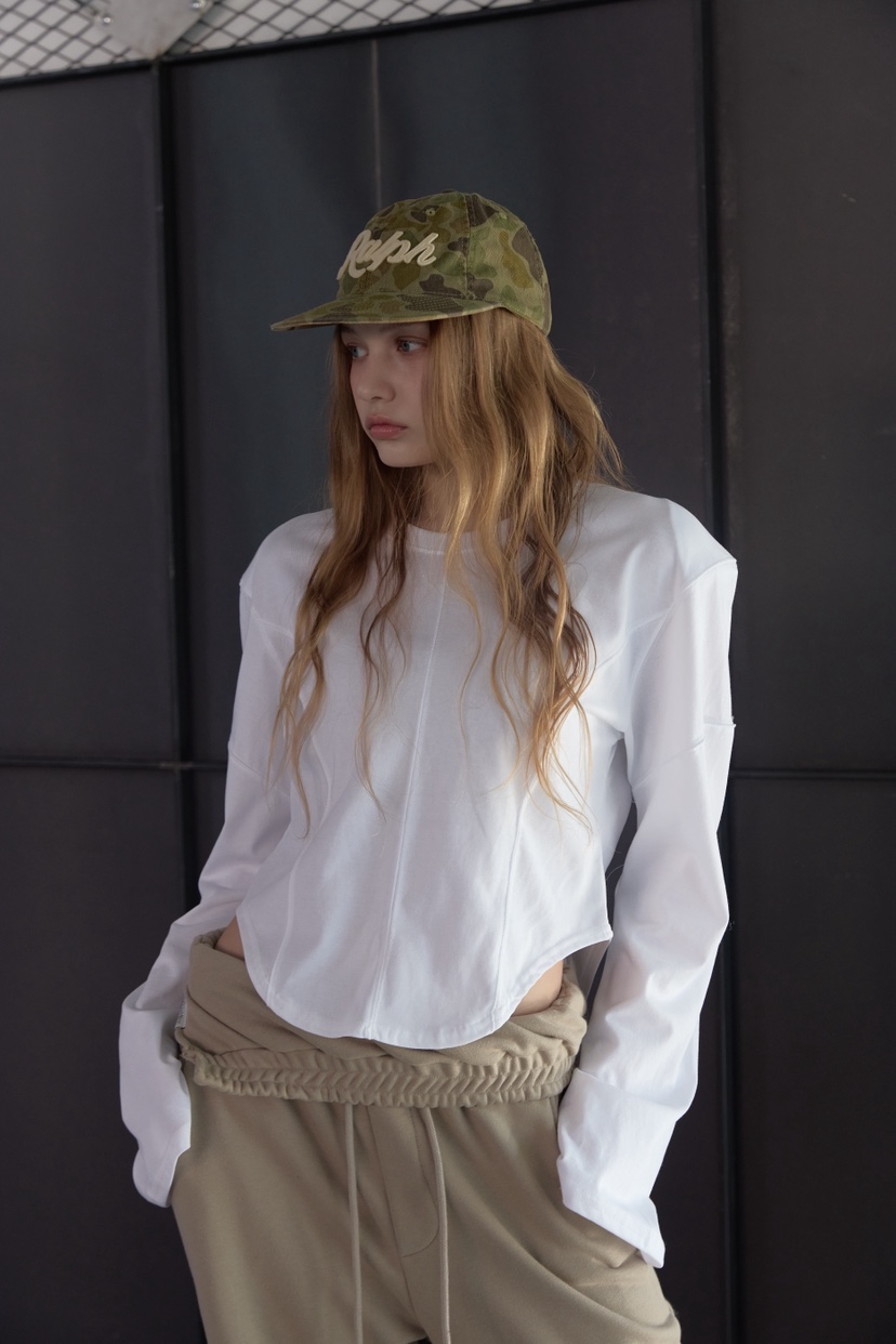 UOOV東大門實拍女士新款休閑26春夏人氣時尚真品職業長袖T恤UOOV長袖T恤