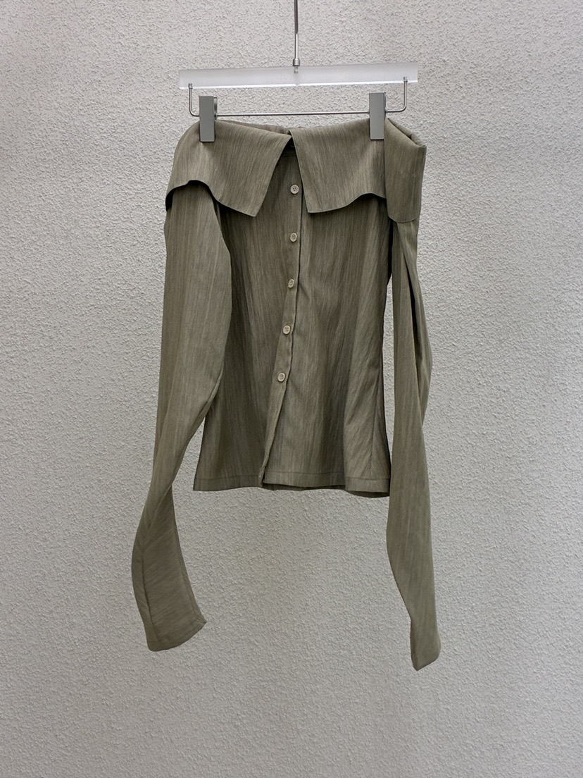 MWE韓國代購女裝新品真品熱賣26春夏人氣休閑時尚襯衫蕾絲衫MWE襯衫/蕾絲衫圖色1