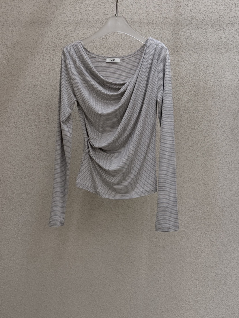 MWE東大門直郵女裝新品熱賣職業真品26春夏時尚推薦長袖T恤MWE長袖T恤圖色1