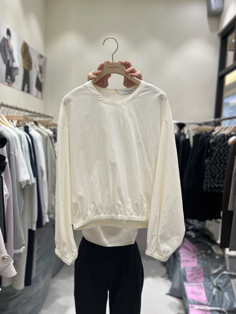 MARIE MARIE韓國代購女士新品熱賣真品推薦人氣襯衫蕾絲衫MARIE MARIE襯衫/蕾絲衫圖色1