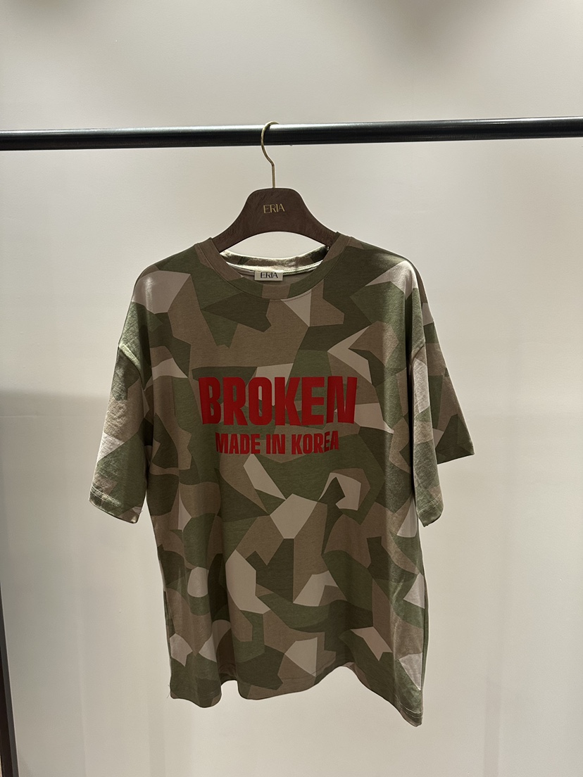 HUE/ERIA東大門代購女裝新品休閑26春夏熱賣推薦真品T恤HUE/ERIAT恤圖色1