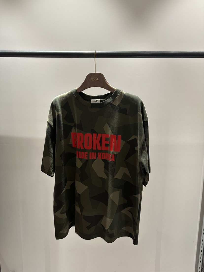 HUE/ERIA東大門代購女裝新品休閑26春夏熱賣推薦真品T恤HUE/ERIAT恤圖色2