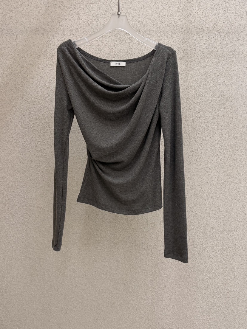 MWE東大門實拍女裝新款時尚推薦休閑熱賣職業真品長袖T恤MWE長袖T恤圖色4