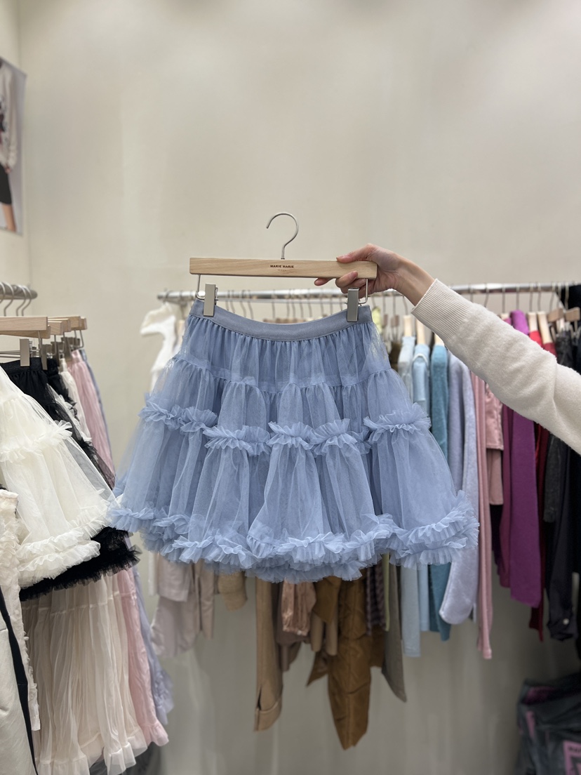 MARIE MARIE東大門直郵女裝新品26春夏推薦休閑真品短裙MARIE MARIE短裙圖色2