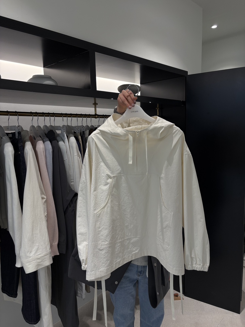 CREAM-P東大門直郵女士新款人氣休閑熱賣真品26春夏夾克紐扣CREAM-P夾克圖色1