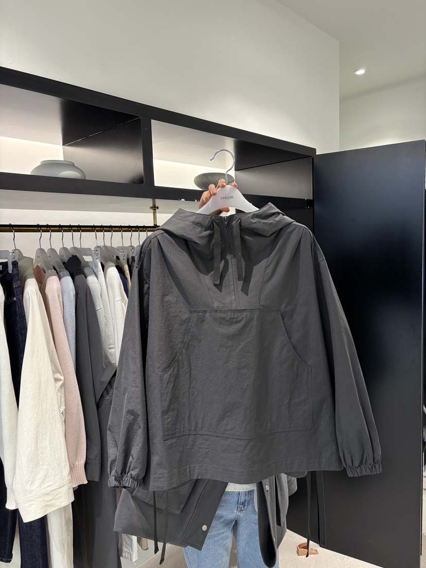 CREAM-P東大門直郵女士新款人氣休閑熱賣真品26春夏夾克紐扣CREAM-P夾克圖色2