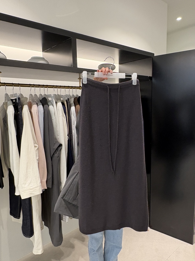 CREAM-P韓國代購女士新款26春夏時尚職業真品推薦長裙絲綢CREAM-P長裙圖色3