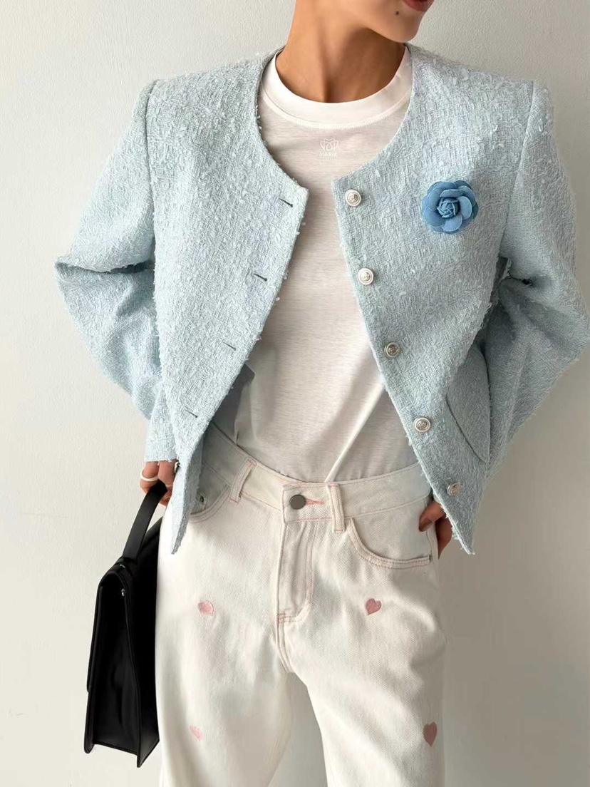 MARIE MARIE東大門實拍女裝新款26春夏真品人氣休閑夾克MARIE MARIE夾克