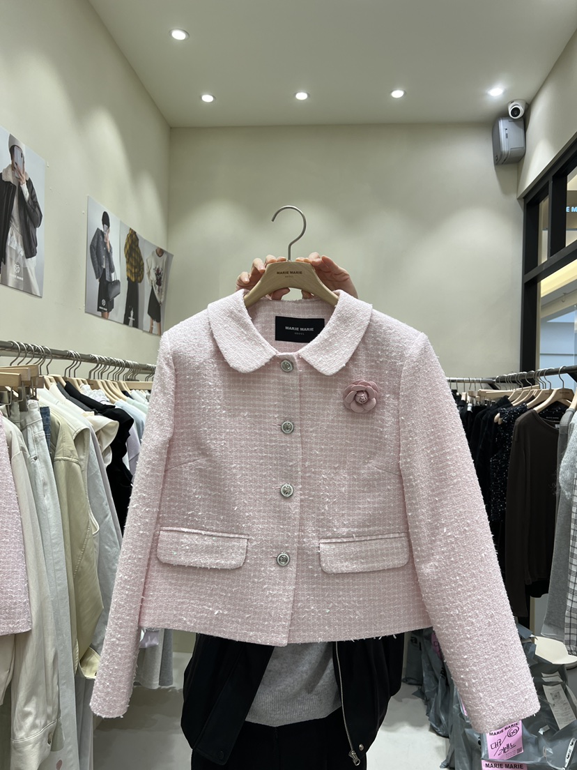 MARIE MARIE東大門實拍女裝新款26春夏真品人氣休閑夾克MARIE MARIE夾克圖色2