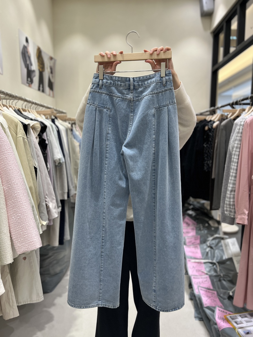 MARIE MARIE東大門直郵女士新品時尚休閑26春夏熱賣牛仔褲MARIE MARIE牛仔褲