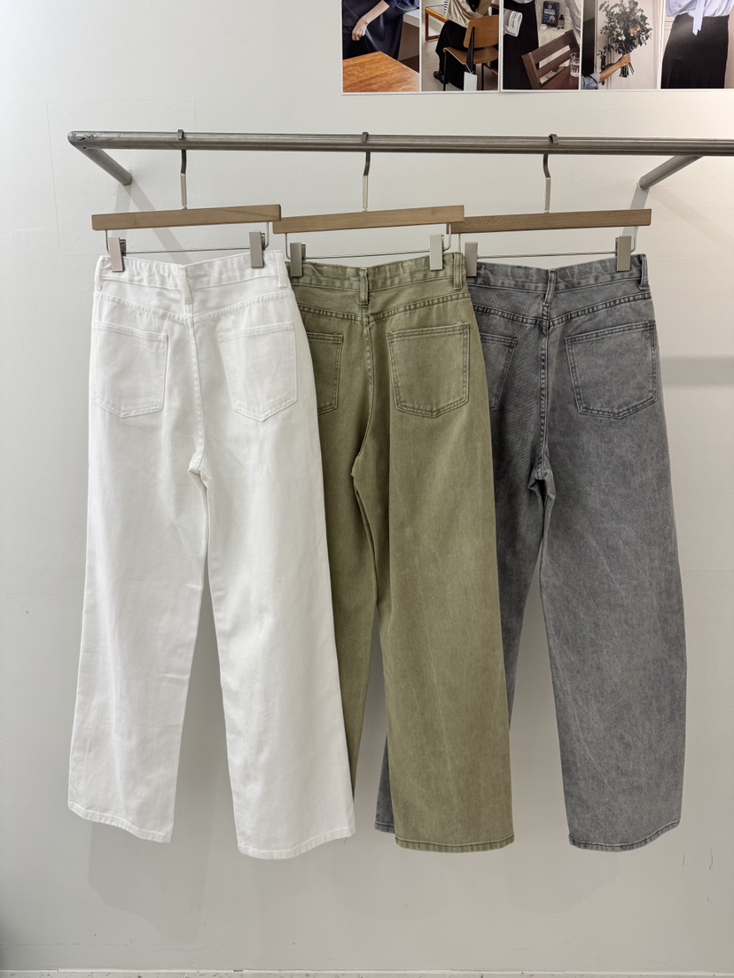 WEAUE SELVAGE韓國代購女士新款人氣時尚職業推薦牛仔褲Weave Selvage牛仔褲