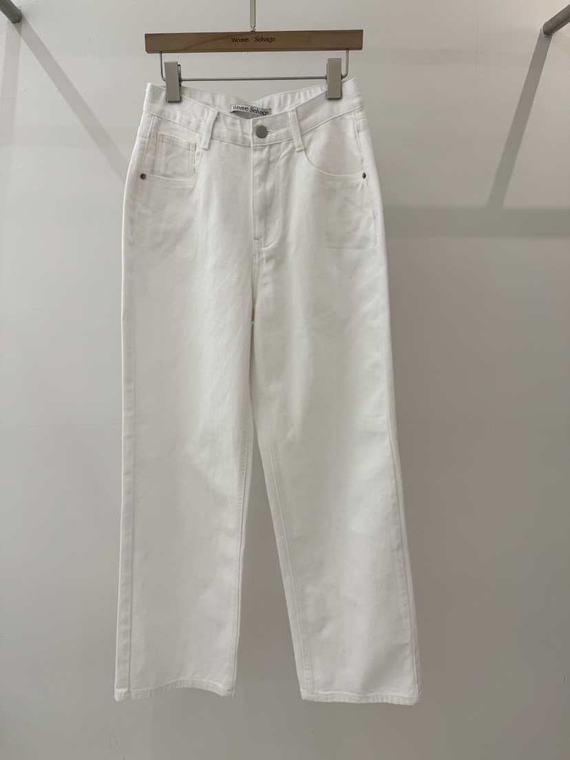 WEAUE SELVAGE韓國代購女士新款人氣時尚職業推薦牛仔褲Weave Selvage牛仔褲圖色1