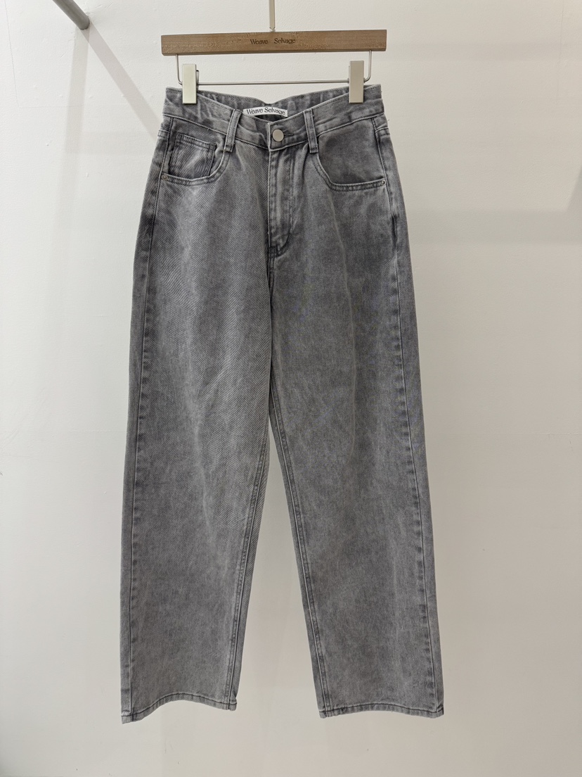 WEAUE SELVAGE韓國代購女士新款人氣時尚職業推薦牛仔褲Weave Selvage牛仔褲圖色2