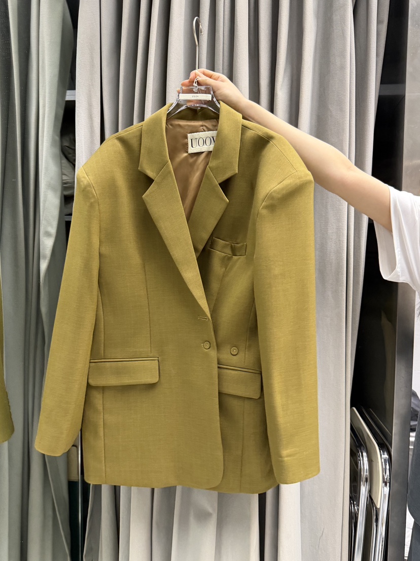 UOOV韓國直郵女士新款休閑人氣熱賣時尚真品26春夏推薦夾克UOOV夾克圖色2