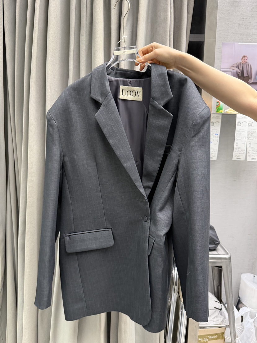 UOOV韓國直郵女士新款休閑人氣熱賣時尚真品26春夏推薦夾克UOOV夾克圖色3