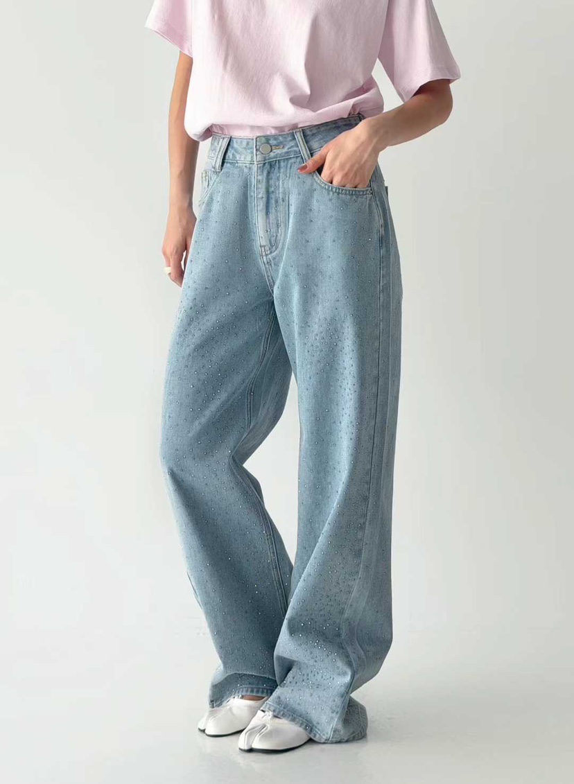 MARIE MARIE東大門實拍女士新款人氣推薦職業時尚牛仔褲MARIE MARIE牛仔褲