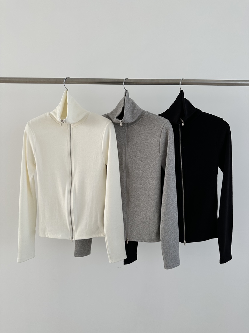 MAINT東大門實拍女裝新品職業熱賣人氣休閑真品長袖T恤拉鏈MAINT長袖T恤