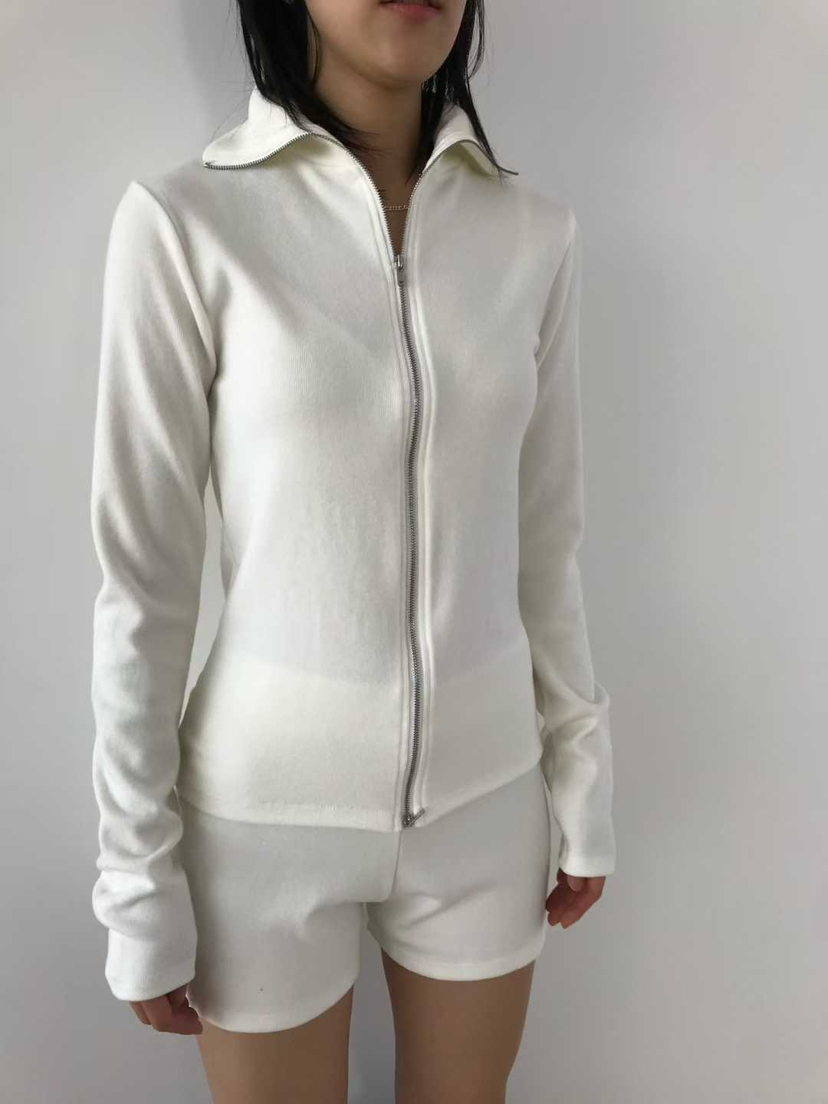 MAINT東大門實拍女裝新品職業熱賣人氣休閑真品長袖T恤拉鏈MAINT長袖T恤