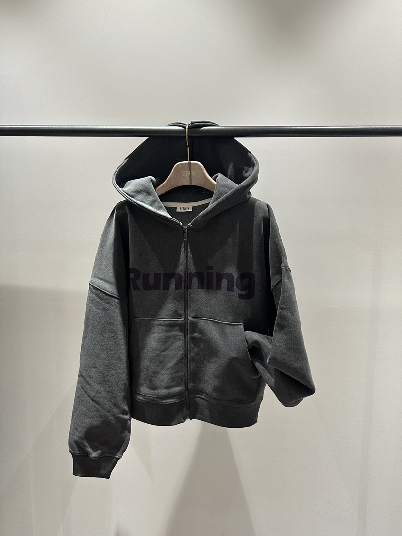 HUE/ERIA韓國代購女裝新品時尚人氣推薦職業真品夾克連帽衫HUE/ERIA夾克圖色1