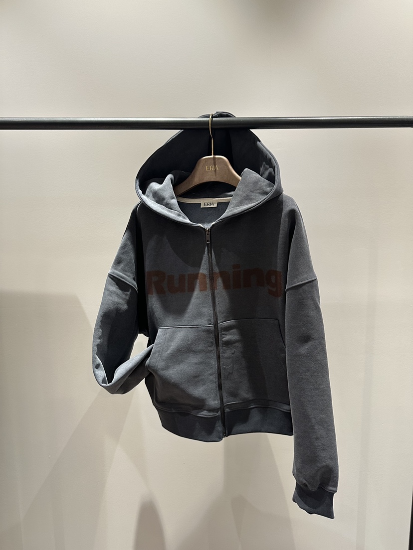 HUE/ERIA韓國代購女裝新品時尚人氣推薦職業真品夾克連帽衫HUE/ERIA夾克圖色2