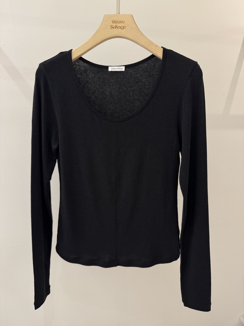WEAUE SELVAGE東大門代購女士新款熱賣休閑真品人氣長袖T恤Weave Selvage長袖T恤圖色5