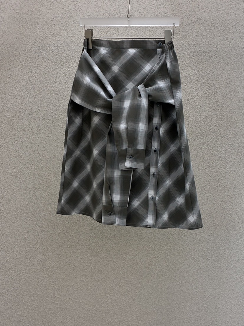 MWE韓國直郵女裝新款休閑26春夏時尚推薦職業半身裙中短裙MWE半身裙/中短裙圖色1