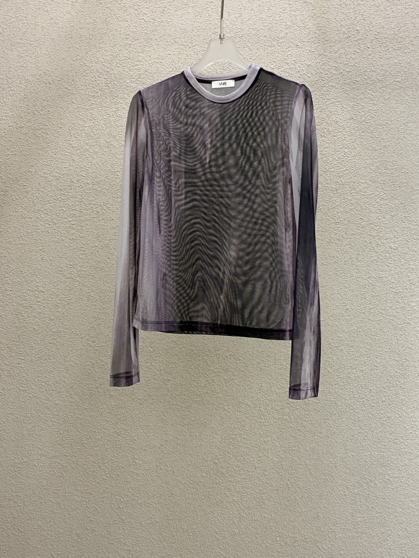 MWE東大門直郵女裝新款26春夏真品職業時尚休閑人氣長袖T恤MWE長袖T恤圖色3