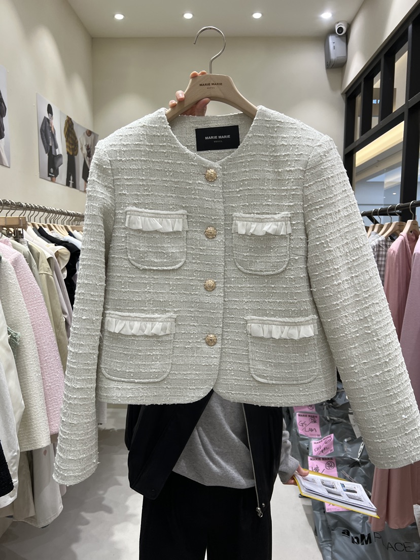 MARIE MARIE東大門代購女士新品真品休閑推薦人氣夾克口袋MARIE MARIE夾克圖色1