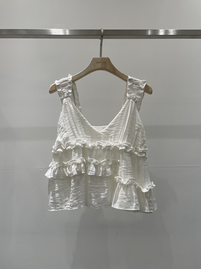 RE STYLE-Q東大門直郵女士新款休閑人氣熱賣推薦吊帶背心RE STYLE吊帶/背心圖色1