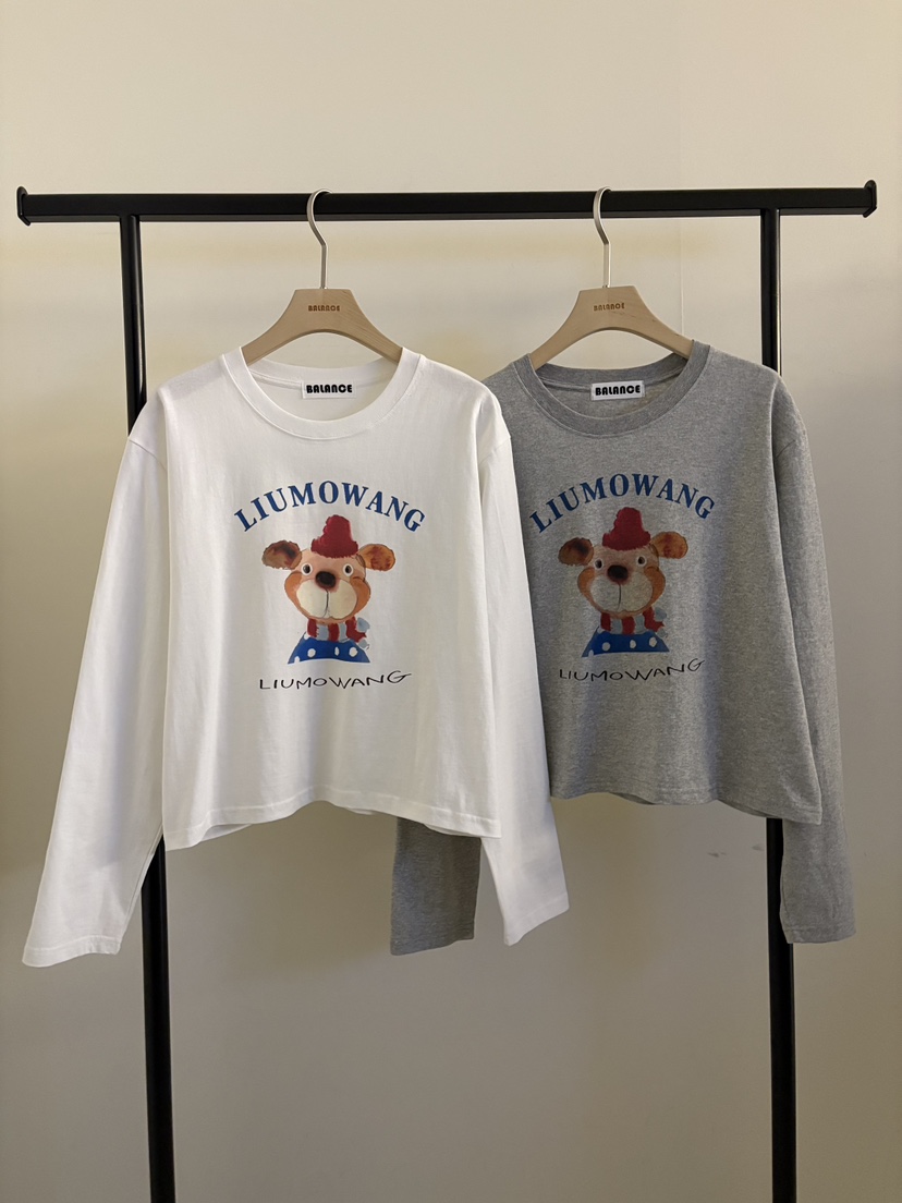 BALANCE韓國代購女裝新款職業休閑熱賣26春夏推薦長袖T恤BALANCE長袖T恤