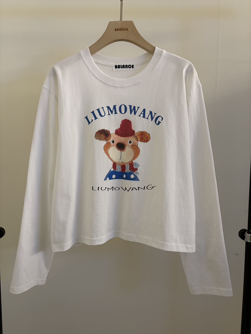 BALANCE韓國代購女裝新款職業休閑熱賣26春夏推薦長袖T恤BALANCE長袖T恤圖色1