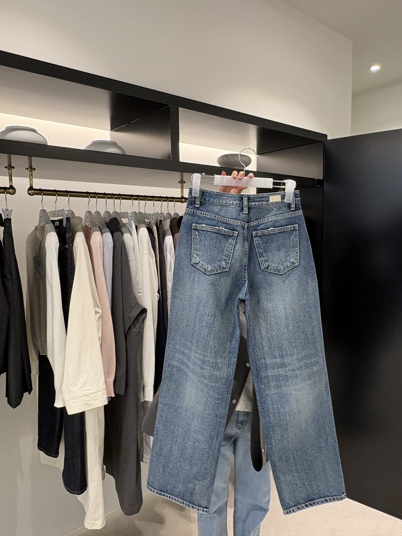 CREAM-P東大門直郵女士新品休閑時尚26春夏職業熱賣牛仔褲CREAM-P牛仔褲