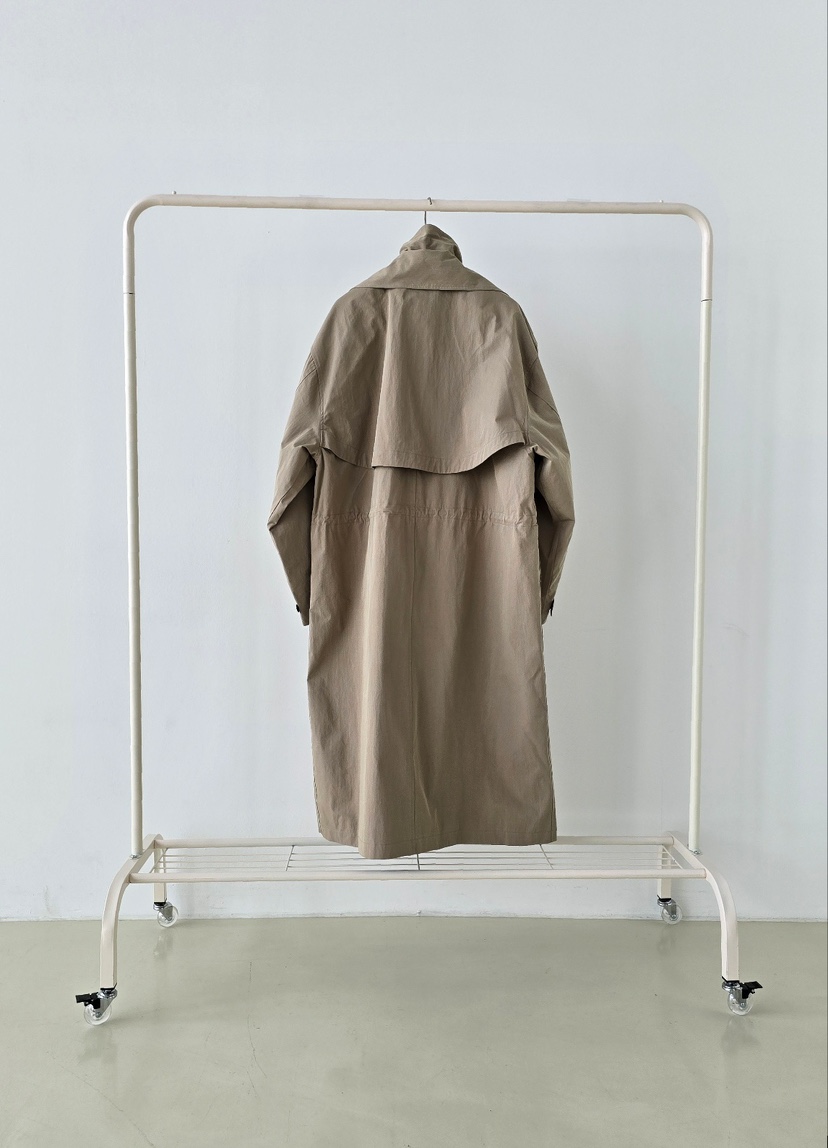 J SHOP韓國代購女裝新品人氣26春夏推薦時尚休閑長款風衣J_SHOP長款風衣