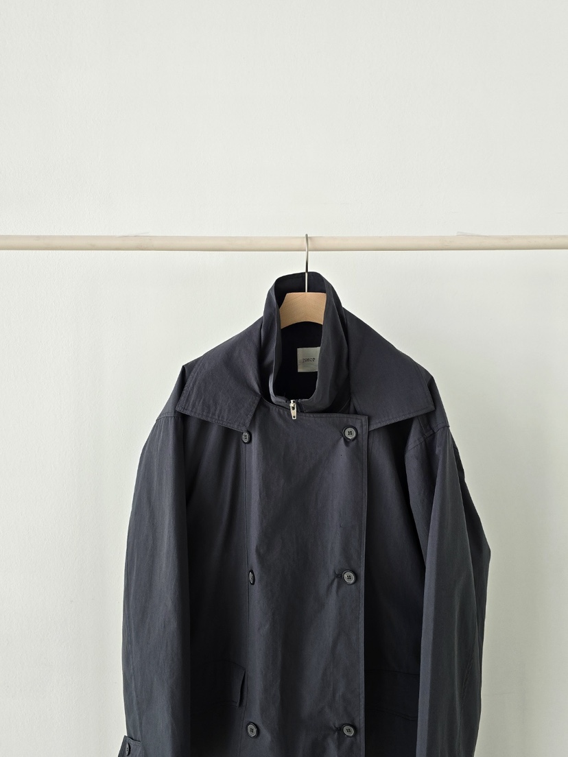 J SHOP韓國代購女裝新品人氣26春夏推薦時尚休閑長款風衣J_SHOP長款風衣