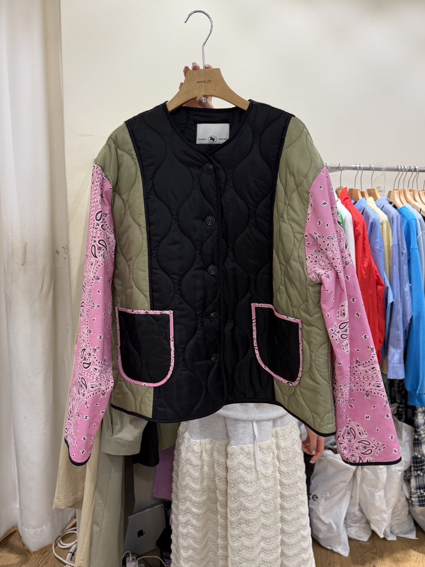 AUVERFIT東大門直郵女士新品真品人氣時尚休閑熱賣短款棉服AUVERFIT短款棉服圖色1