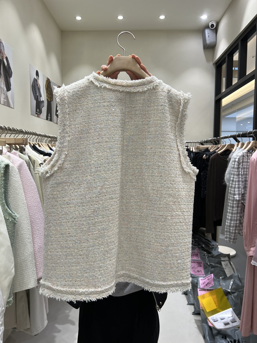 MARIE MARIE韓國直郵女裝新品26春夏職業人氣熱賣時尚馬甲MARIE MARIE馬甲