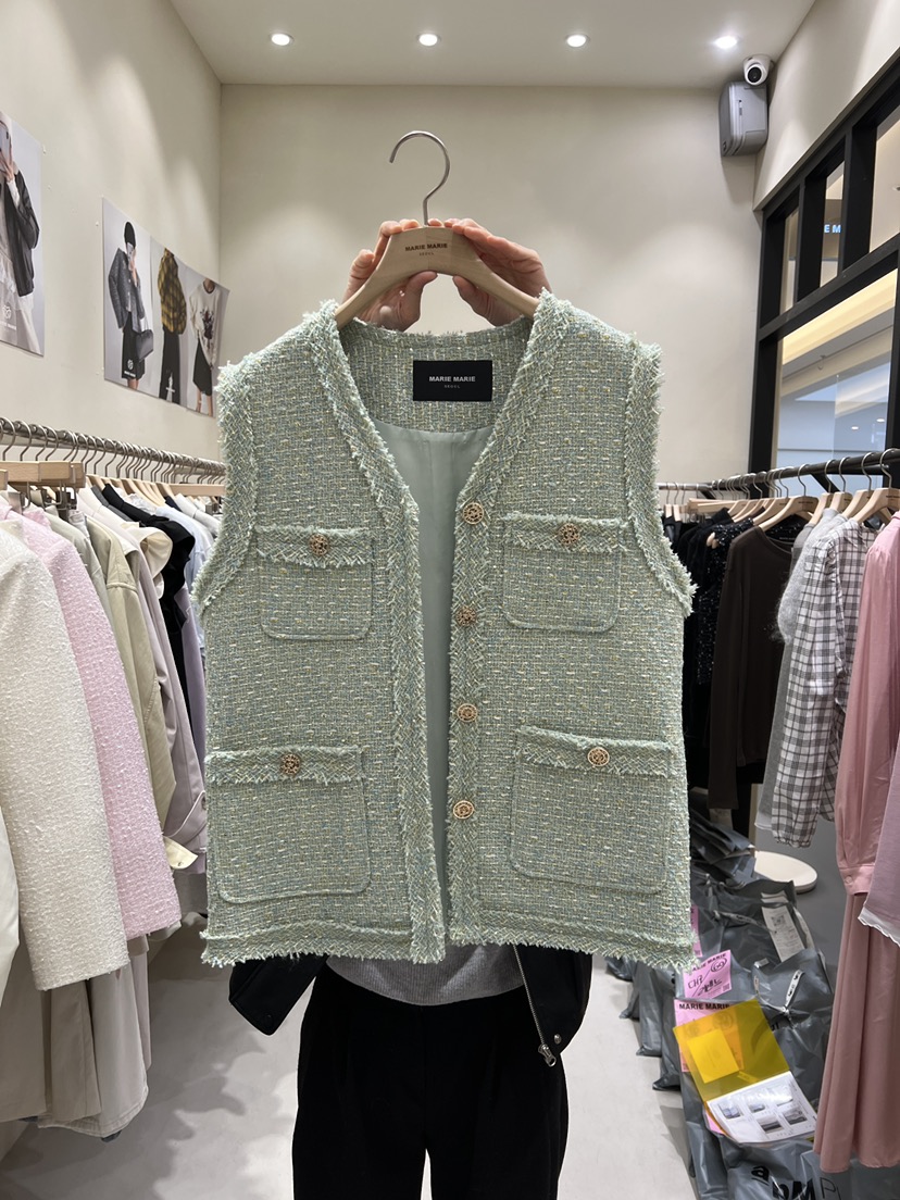 MARIE MARIE韓國直郵女裝新品26春夏職業人氣熱賣時尚馬甲MARIE MARIE馬甲圖色2