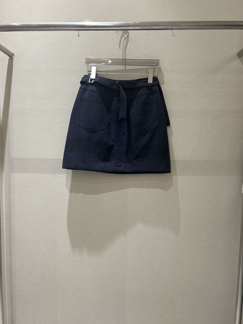 LATTE-P東大門實拍女裝新款熱賣推薦真品職業短裙口袋腰帶LATTE-P短裙