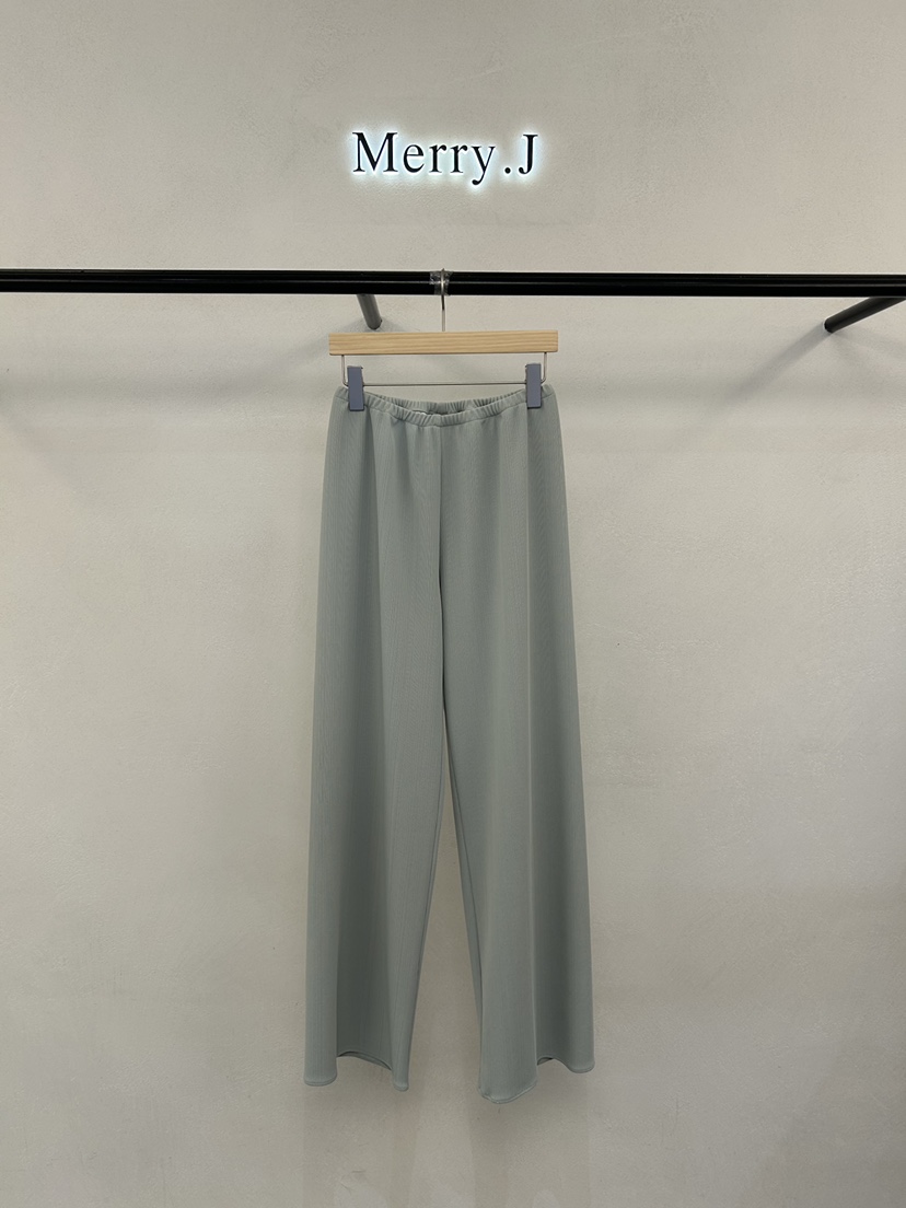 MERRY-J東大門直郵女士新款熱賣26春夏推薦時尚休閑褲褶皺MERRY-J休閑褲圖色1