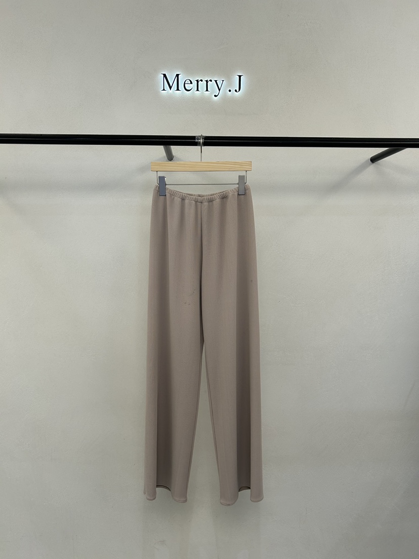 MERRY-J東大門直郵女士新款熱賣26春夏推薦時尚休閑褲褶皺MERRY-J休閑褲圖色2