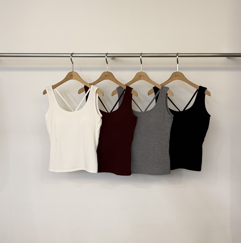 TWENTY FOUR SEVEN24-7東大門代購女士新品真品吊帶背心TEWNTY FOUR SEVEN24-7吊帶/背心