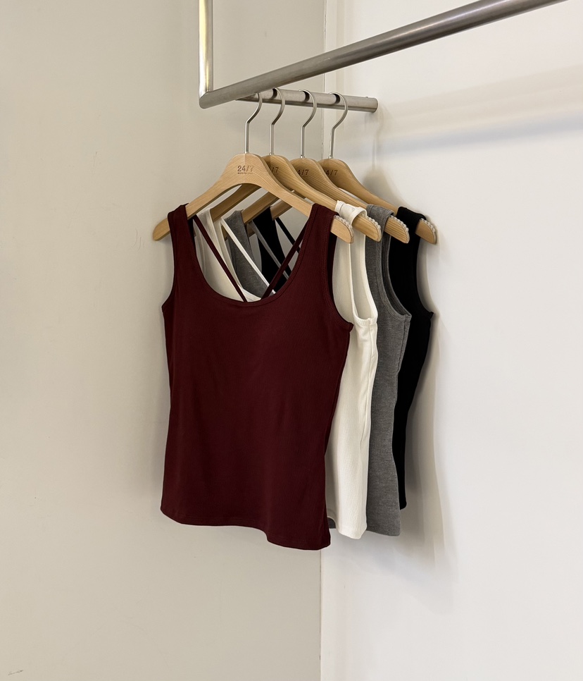 TWENTY FOUR SEVEN24-7東大門代購女士新品真品吊帶背心TEWNTY FOUR SEVEN24-7吊帶/背心