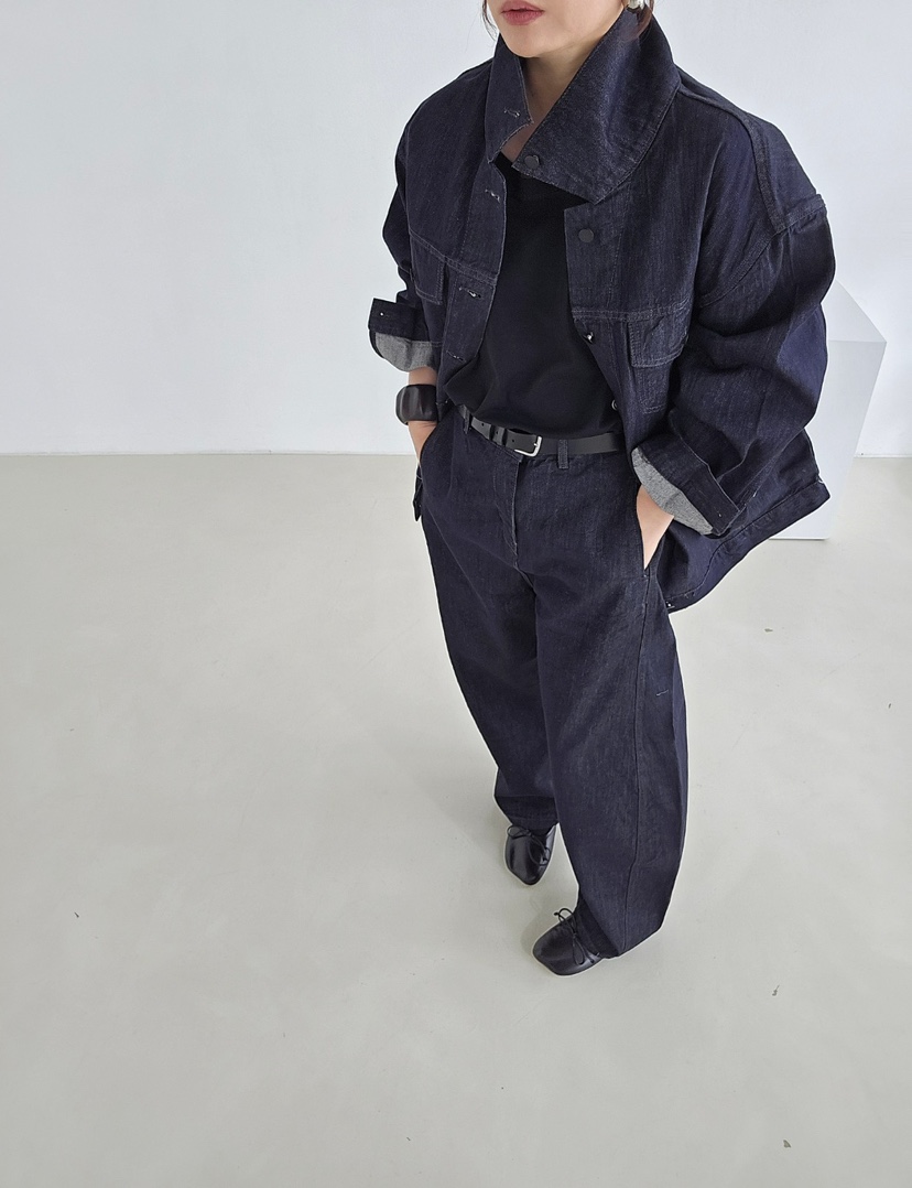 J SHOP東大門代購女裝新品時尚人氣熱賣休閑牛仔褲不褪色J_SHOP牛仔褲