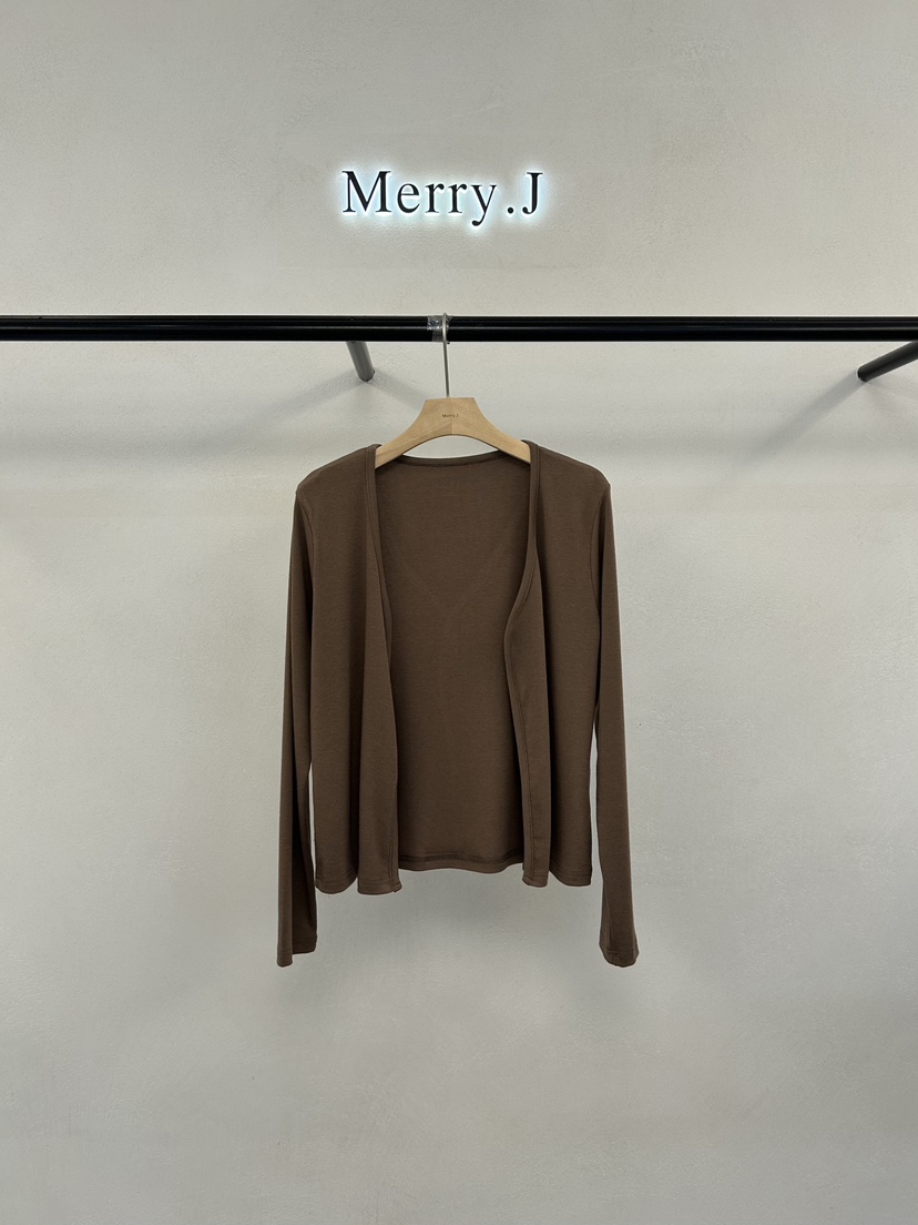 MERRY-J東大門直郵女士新品休閑推薦熱賣真品針織衫開衫MERRY-J針織衫圖色1