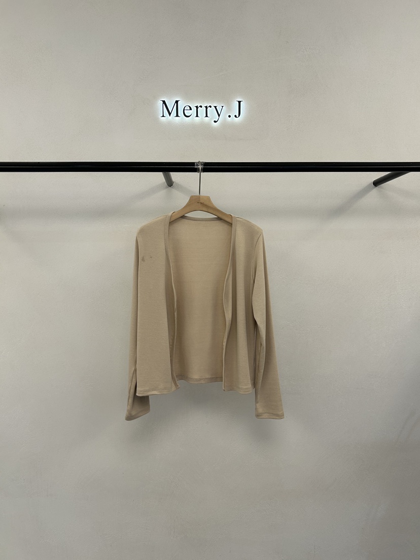 MERRY-J東大門直郵女士新品休閑推薦熱賣真品針織衫開衫MERRY-J針織衫圖色2