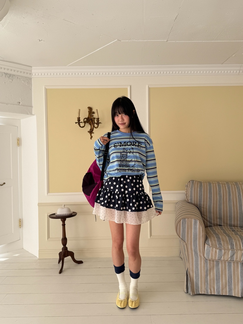 MORE THAN-P東大門實拍女裝新品推薦休閑26春夏人氣短裙MORE THAN短裙