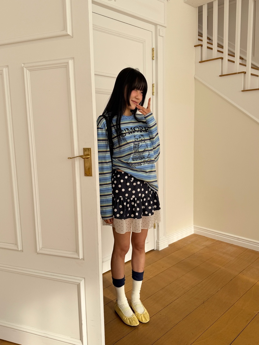 MORE THAN-P東大門實拍女裝新品推薦休閑26春夏人氣短裙MORE THAN短裙