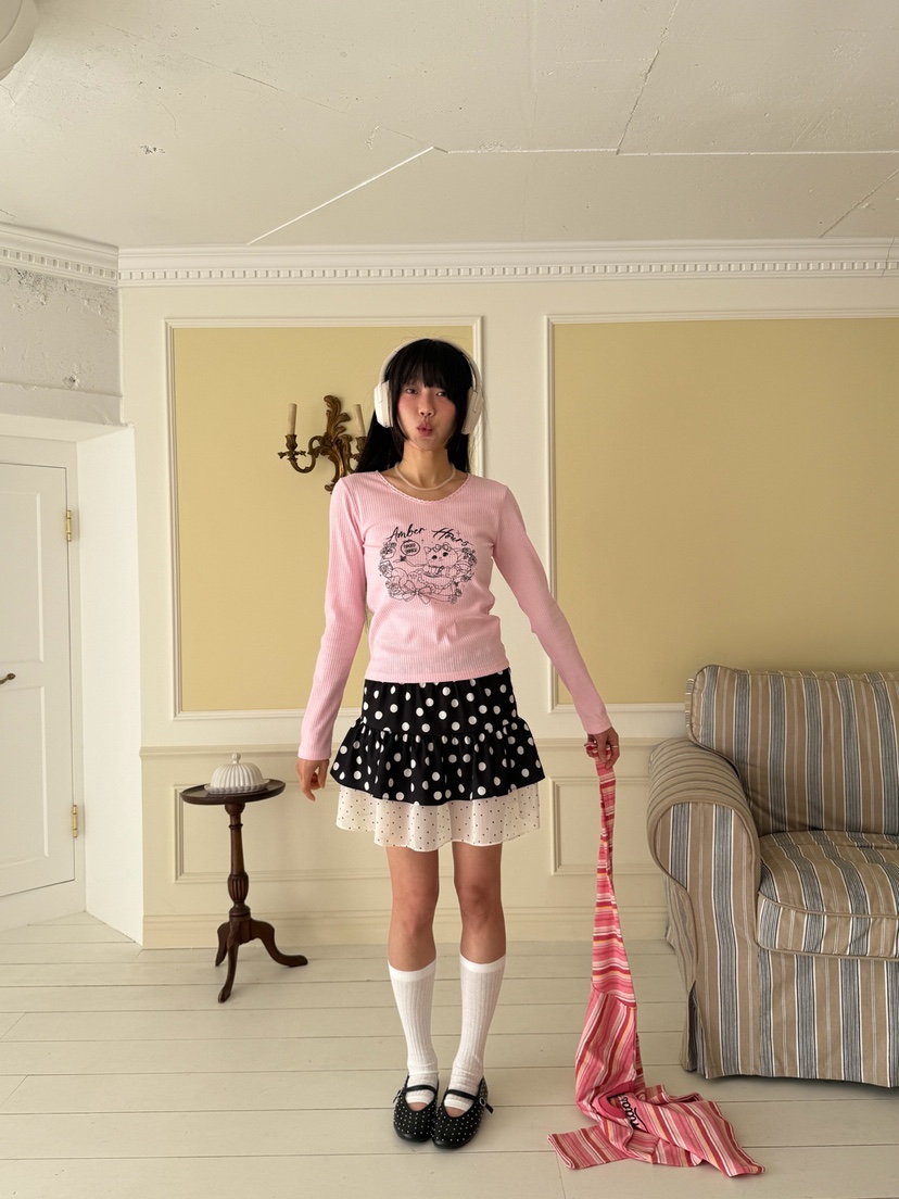 MORE THAN-P東大門實拍女裝新品推薦休閑26春夏人氣短裙MORE THAN短裙