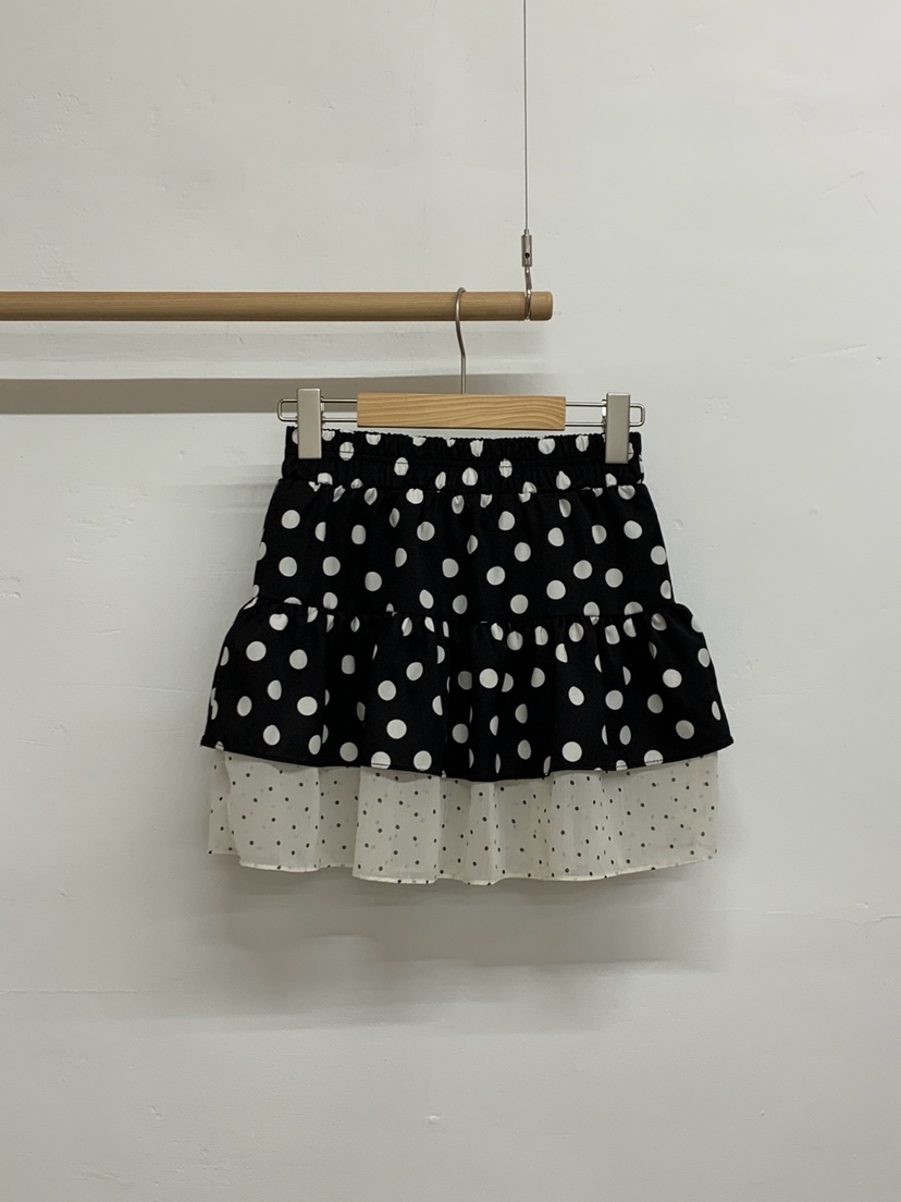 MORE THAN-P東大門實拍女裝新品推薦休閑26春夏人氣短裙MORE THAN短裙圖色3黑色